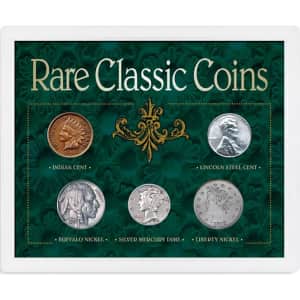 American Coin Treasures Rare Classic Coins for $64