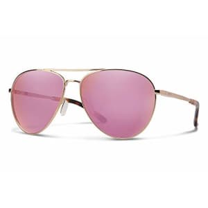 Smith Layback Sunglasses, Rose Gold/Pink Mirror, one Size for $48 Smith Layback Sunglasses, Rose Gold/Pink Mirror, one Size for $48