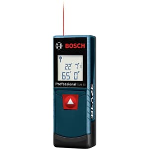Bosch 65-Foot Blaze Laser Distance Measure for $30 Bosch 65-Foot Blaze Laser Distance Measure for $30