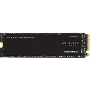 WD Black 2TB NVMe M.2 SSD for $377