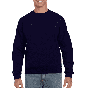 Gildan Men's Fleece Crewneck Sweatshirt for $7
