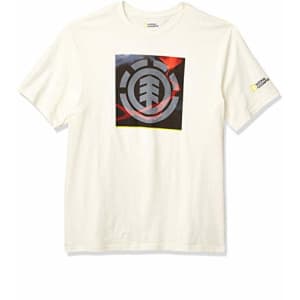 Element Men's Shirt, Off White, S for $20