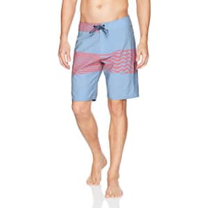 Volcom Men's Macaw Faded 20" Mod Boardshort, Wrecked Indigo, 30 for $51