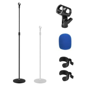 Moukey Height-Adjustable Microphone Stand for $20 Moukey Height-Adjustable Microphone Stand for $20