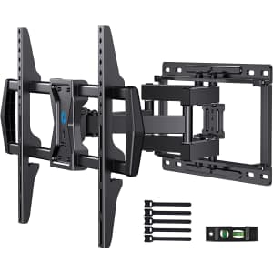 Pipishell Full Motion TV Wall Mount for 37" to 75" TVs for $27