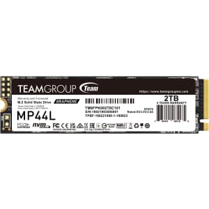 Teamgroup MP44L 2TB M.2 Internal SSD for $112