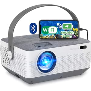 Fangor 1080p HD Bluetooth Projector w/ Sync Smartphone Screen for $160