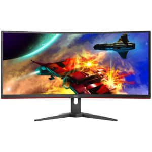 AOC 34" Ultrawide 1080p Curved Gaming Monitor for $190 AOC 34" Ultrawide 1080p Curved Gaming Monitor for $190