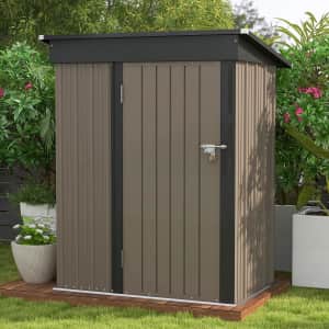 Patiowell Classic 5x3-Foot Metal Storage Shed for $120