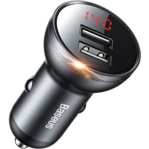 Baseus 24W USB Car Charger for $5 Baseus 24W USB Car Charger for $5