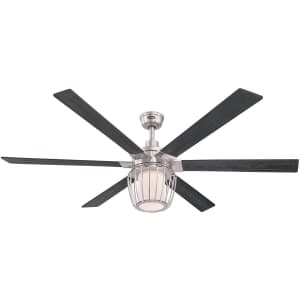 Westinghouse Willa 60" Indoor Ceiling Fan for $204 Westinghouse Willa 60" Indoor Ceiling Fan for $204