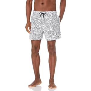 Oakley Men's Standard 16 RC Beachshorts, White Crackle Print, Large for $25