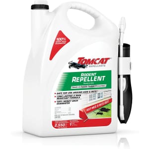 Tomcat Rodent Repellent Ready-to-Use 1-Gallon Spray w/ Comfort Wand for $19 Tomcat Rodent Repellent Ready-to-Use 1-Gallon Spray w/ Comfort Wand for $19