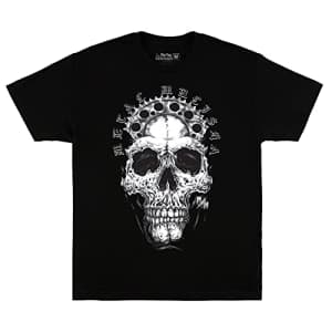 Metal Mulisha Men's Gear Head T-Shirt, Black, Medium for $21