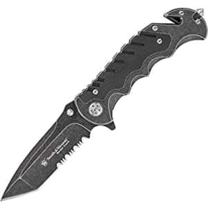 Smith & Wesson Border Guard 8.3" High Carbon S.S. Folding Knife for $16