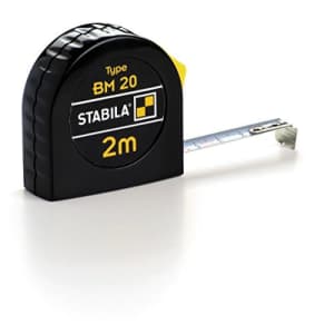 Stabila Inc. STABILA 16444 BM 20 Pocket Tape Measure 2 m for $15 Stabila Inc. STABILA 16444 BM 20 Pocket Tape Measure 2 m for $15