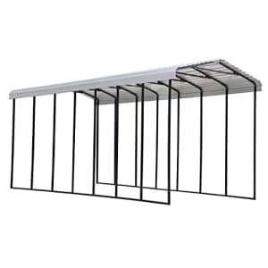 Arrow Carports Galvanized Steel Carport, RV Metal Carport Kit, 14' x 33' x 14', Eggshell for $3,977