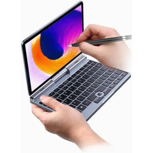 Koosmile 12th-Gen. N100 8" 2-in-1 Touch Laptop for $400