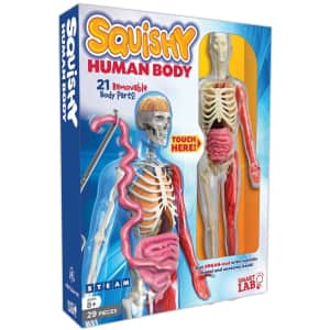 SmartLab Toys 29-Piece Squishy Human Body Kit for $9 SmartLab Toys 29-Piece Squishy Human Body Kit for $9