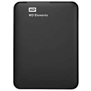 WD Elements Portable 1.5TB USB 3.0 Portable Hard Drive for $29
