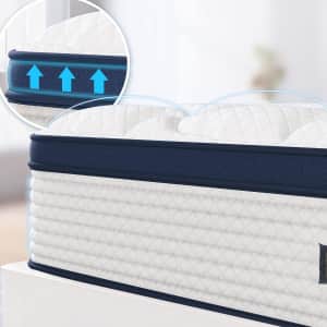 Serta Perfect Sleeper Baymist Cushion Firm Pillowtop Queen