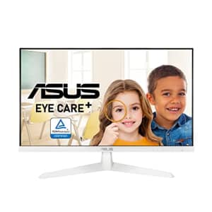 ASUS VY249HE-W 23.8 1080P Monitor - White, Full HD, 75Hz, IPS, Adaptive-Sync/FreeSync, Eye Care for $79 ASUS VY249HE-W 23.8 1080P Monitor - White, Full HD, 75Hz, IPS, Adaptive-Sync/FreeSync, Eye Care for $79