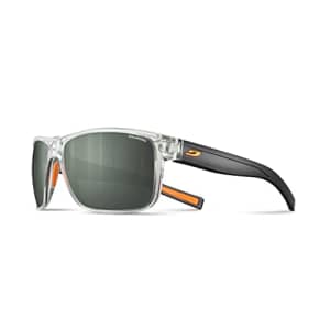 Julbo Renagade Performance Sunglasses, Translucent Gloss/Black/Orange Frame - Green Spectron 3 for $96