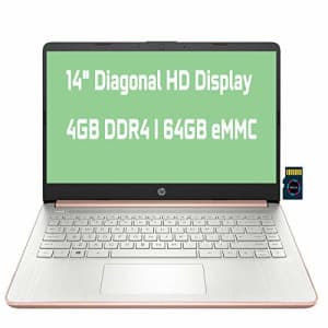 2021 HP Laptop 14 Premium Computer I 14" Diagonal HD Display I Intel Celeron N4020 I 4GB DDR4 64GB for $360 2021 HP Laptop 14 Premium Computer I 14" Diagonal HD Display I Intel Celeron N4020 I 4GB DDR4 64GB for $360