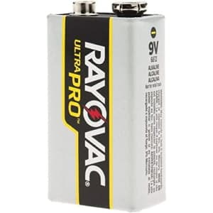 AL-9V RAYOVAC 9V Ultra Pro Industrial Alkaline Batteries 24 Pack for $30