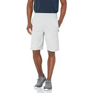 Jockey Men's Active Quick Dry Short Shorts, Marled White - 10155, Small for $12