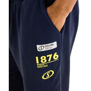 Spalding Men's Activewear Jogger Sweatpant, Peacoat, XS for $50