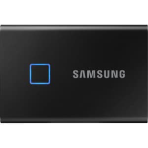 Samsung T7 Touch 2TB USB 3.2 Portable External SSD for $168
