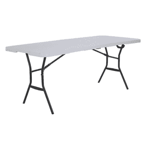 Lifetime 6-Foot Fold-In-Half Light Commercial Table for $30 for members