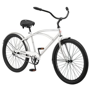 Schwinn Huron Adult Beach Cruiser Bike, 26-Inch Wheels, 18-Inch Steel Frame, Single Speed Twist for $380