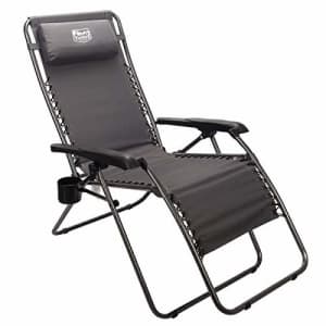 Timber Ridge Zero Gravity Chair Locking Lounge Recliner for Outdoor Beach Patio Camping Support for $84