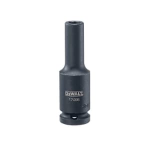 DEWALT 1/2" Drive Impact Socket Deep 6PT 9MM for $8