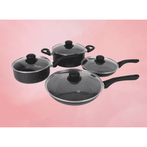 Granite Tuff 8-Piece Nonstick Cookware Set for $35 Granite Tuff 8-Piece Nonstick Cookware Set for $35