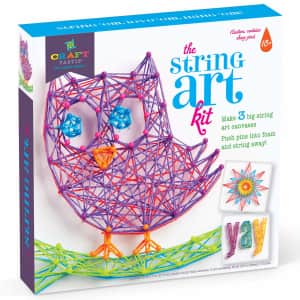 Craft-tastic String Art Kit: Owl Edition for $12 Craft-tastic String Art Kit: Owl Edition for $12