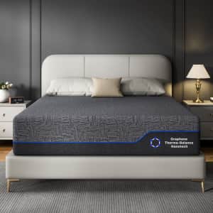 Amada Homefurnishing 12" Queen Memory Foam Mattress for $180