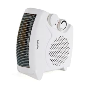 Tayama Portable Dual Fan Heater with 2 Heat Setting and Cool Fan Function for $32