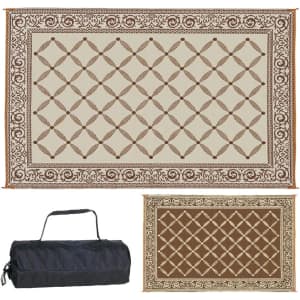 6x9-Foot Reversible Tailgating Mat with Carry Bag for $21
