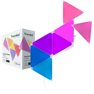 Nanoleaf Shapes Triangles 7-Panel Smarter Kit for $130