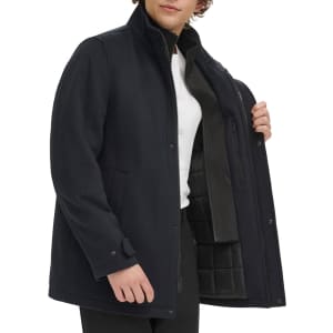 Dockers Men's Wool-Blend Melton Duffle Coat from $25