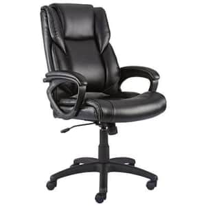 Staples Kelburne Luxura Faux Leather Computer and Desk Chair for $80 Staples Kelburne Luxura Faux Leather Computer and Desk Chair for $80