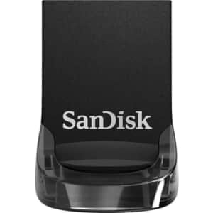 SanDisk Ultra Fit 128GB USB 3.1 Flash Drive for $15