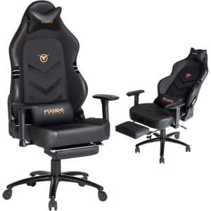 Big & Tall Gaming Chair w/ Footrest for $162
