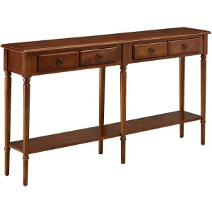 Leick Coastal Double Console Table for $287