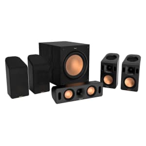 Klipsch Reference Cinema Dolby Atmos 5.1.4 System for $299