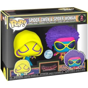 Funko POP! Spider-Gwen & Spider-Woman Figurine Set for $8