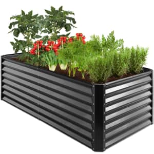 Best Choice 6-Ft. Metal Raised Garden Bed for $120